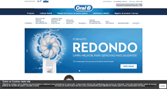 Desktop Screenshot of oralb.pt